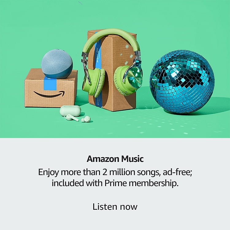 Amazon Music. Enjoy more than 2 million songs, ad-free—included with Prime membership. Listen now.